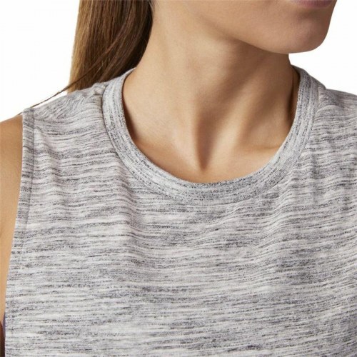 Tank top kvinder Reebok Marble Muscle Lysegrå - S