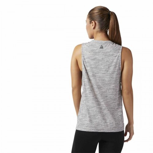 Tank top kvinder Reebok Marble Muscle Lysegrå - S