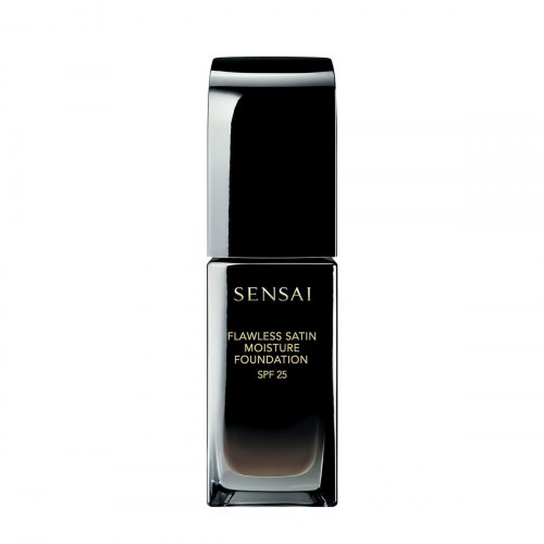 Foundation med SPF Kanebo Sensai Flawless Satin Moisture 205 Mocha Beige 30 ml