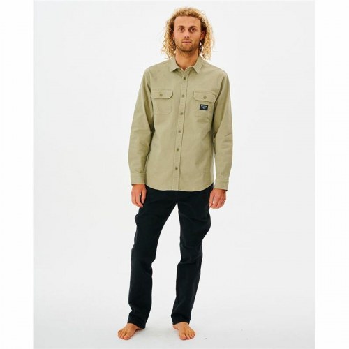Rip Curl Epic langærmet herreskjorte - Beige, M