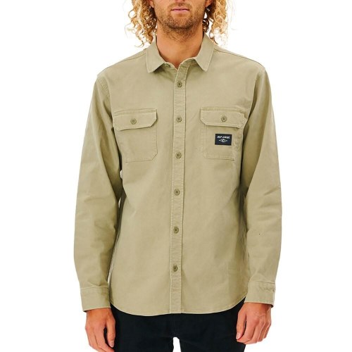 Langærmet Trøje til Mænd Rip Curl Epic Beige - XL