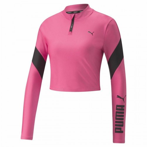 Langærmet T-shirt til Kvinder Puma Fuchsia Pink - M