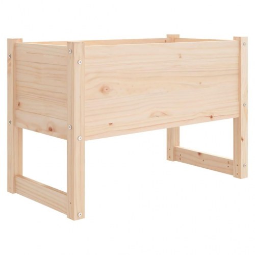 Plantekasse 78 x 40 x 52 cm i massivt fyrretræ