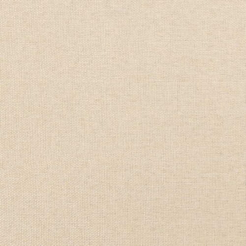 Springmadras med pocketfjedre - medium 90×200×20 cm, cremefarvet stof