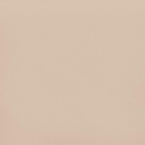 Springmadras + pocketfjedre 140x200x20 cm kunstlæder cappuccino