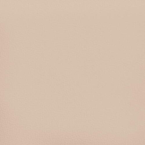 Springmadras + pocketfjedre 180x200x20 cm kunstlæder cappuccino
