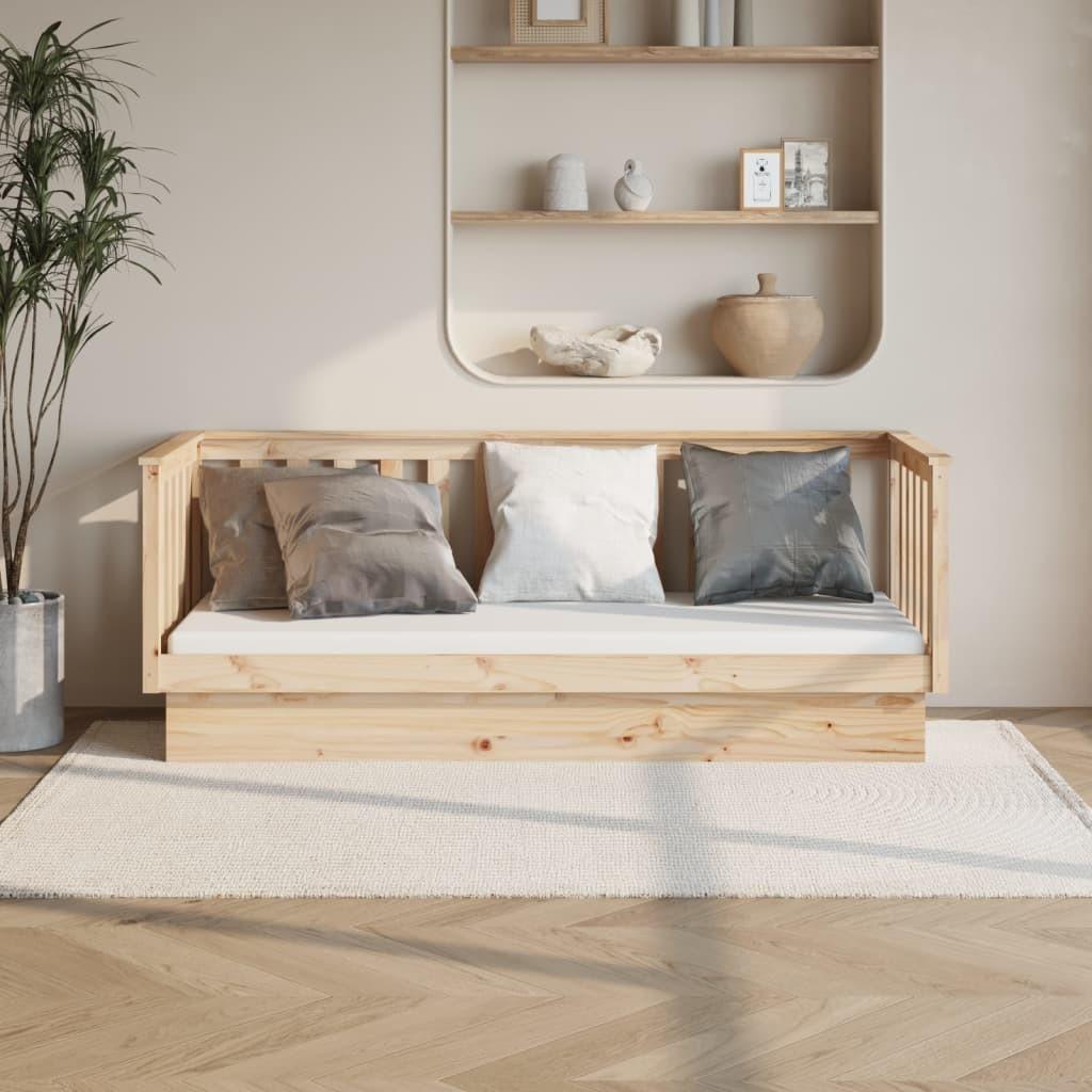 Daybed 90x190 Cm Massivt Fyrretræ