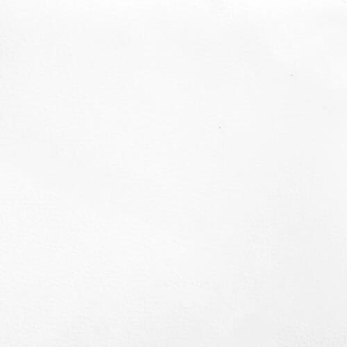 Springmadras med pocketfjedre 180x200x20 cm kunstlæder hvid