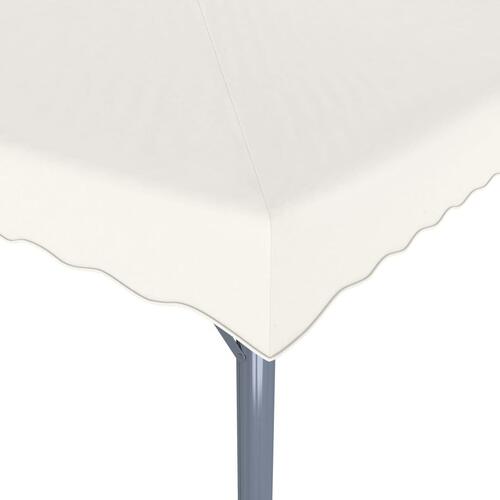 Pavillon 400x300 cm aluminium cremefarvet