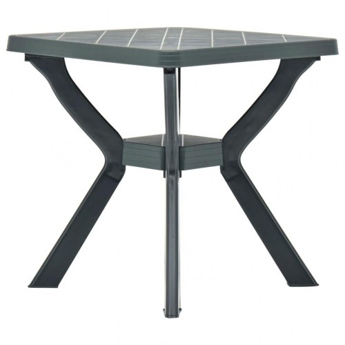 Bistrobord 70 × 70 × 72 cm i plast - grøn