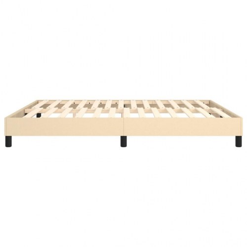 Boxspring sengeramme 180 x 200 cm - cremefarvet