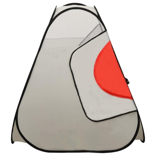 Legetelt til børn med tunnel og 250 bolde - elefant, grå, 174×86×101 cm