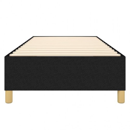 Boxspring sengeramme 80×200 cm i stof - sort
