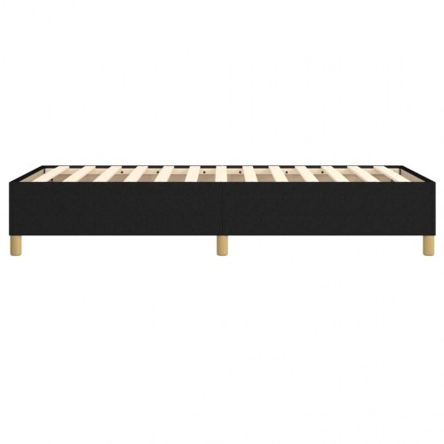 Boxspring sengeramme 80×200 cm i stof - sort