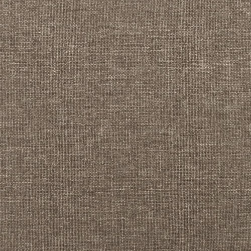 Sengeramme uden madras 160x200 cm stof gråbrun