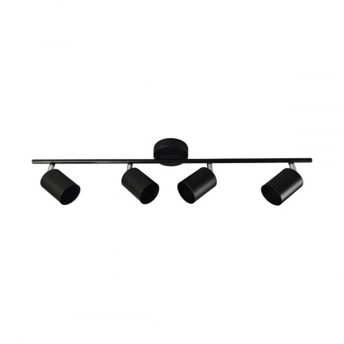 EDM Loftslampe 32036 - sort metal, 70 × 9 × 15,2 cm, GU10