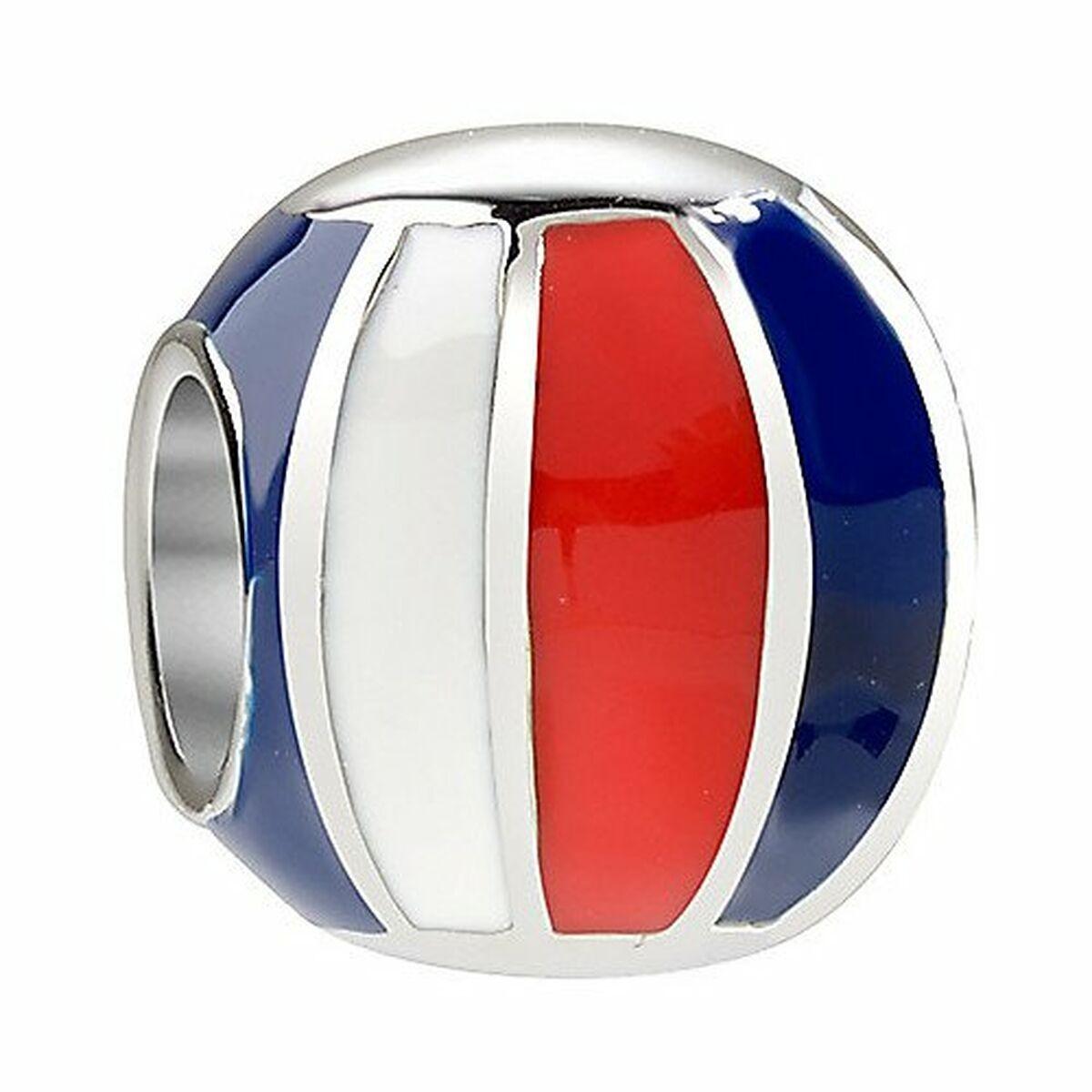 SCZ442 perle til armbånd - multifarvet, 1 cm