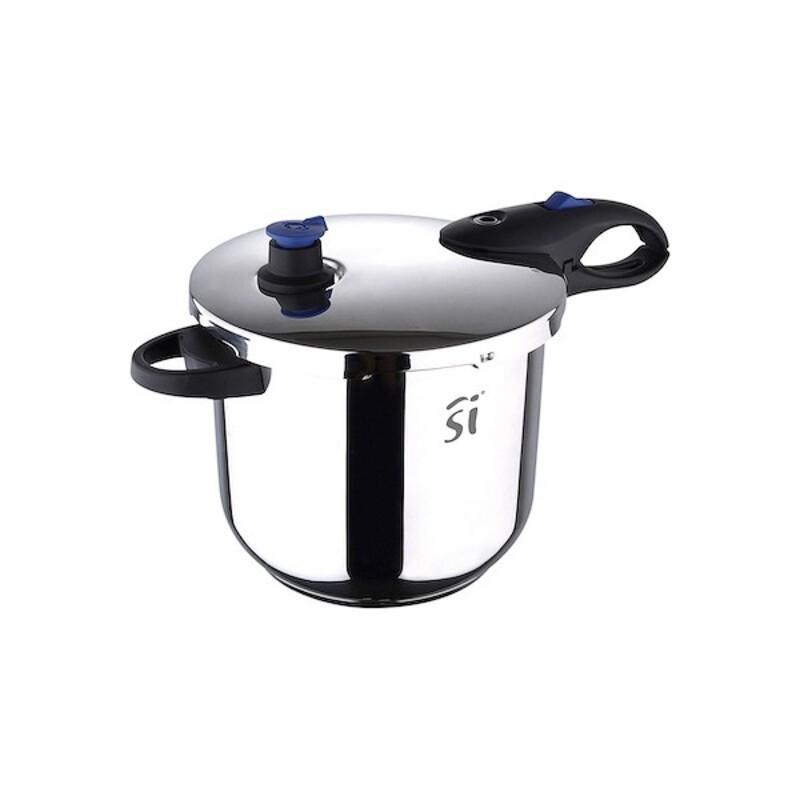 San Ignacio trykkogersæt i rustfrit stål 4 l + 5,5 l, Ø 22 cm