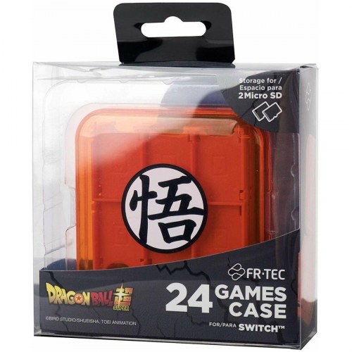 FR-TEC spilæske til Nintendo Switch - Orange (DBSW24GAMES)