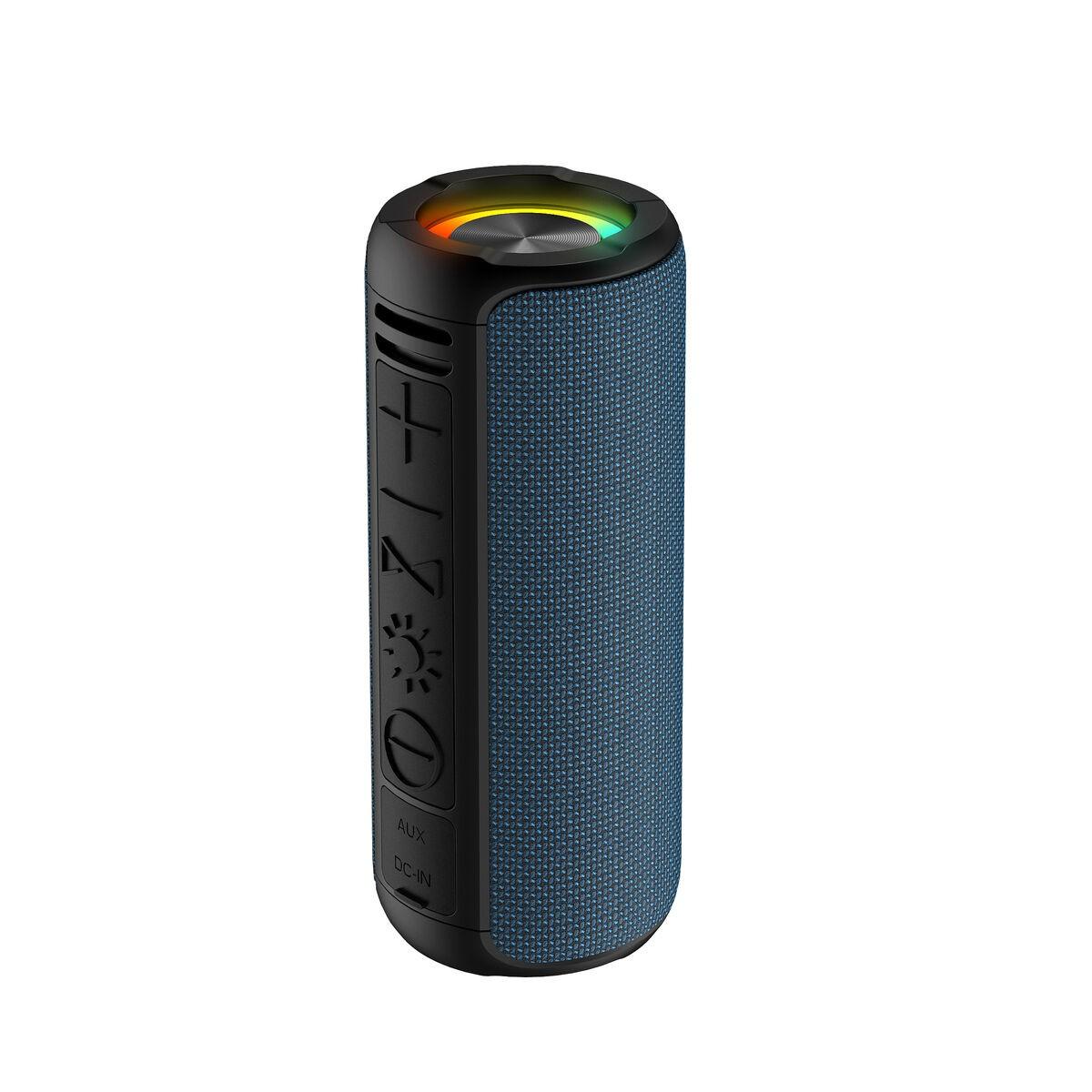 Transportable Bluetooth-højttalere DCU Blå Multifarvet
