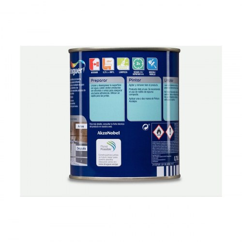 Bruguer flisemaling - blank hvid, 750 ml (5075264)