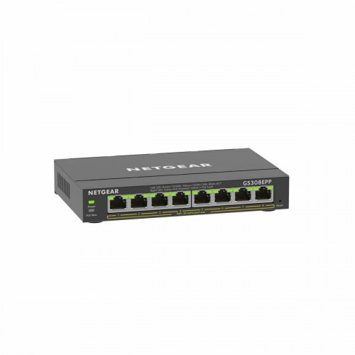 Netværksswitch Netgear GS308EPP-100PES RJ-45 (8 porte)