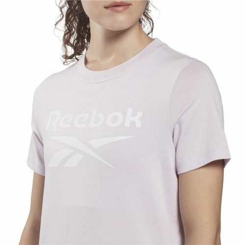 Kortærmet T-shirt til Kvinder Reebok Identity Lyserød - S