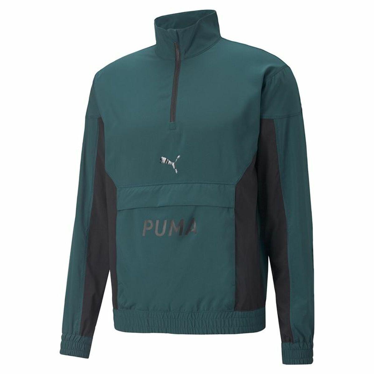Sweaters uden Hætte til Mænd Puma Fit Woven Training Grøn