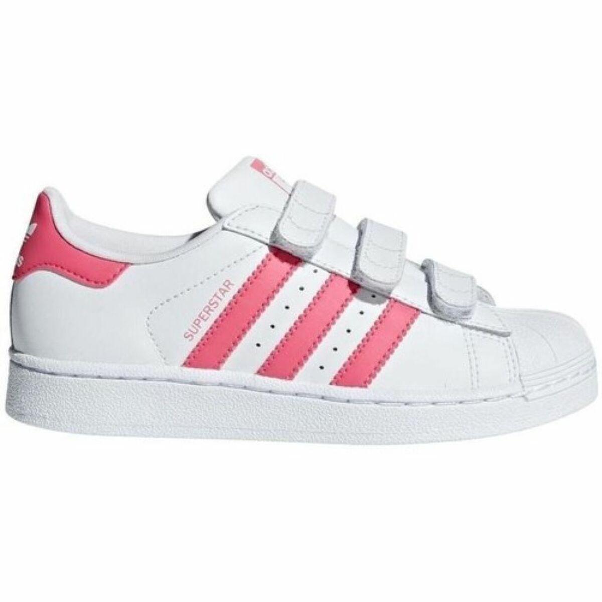 Sportssko til børn Adidas SUPERSTAR CF C 30