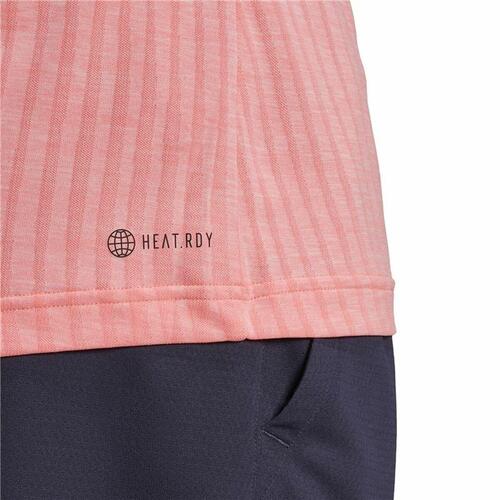 Kortærmet T-shirt til Mænd Adidas Freelift Pink L