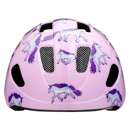 Cykelhjelm til børn Lazer Nuts KinetiCore Pink Enhjørning Onesize