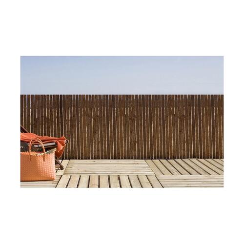 Havehegn Nortene Milwaukee Multifarvet Natur Fyrretræ Træbark 1 x 3 m
