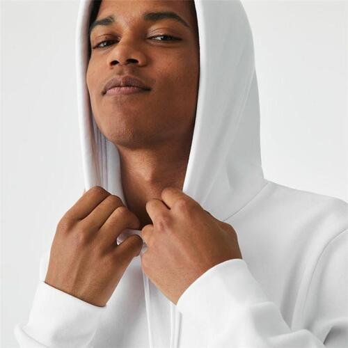 Hættetrøje til Mænd Lacoste Sweatshirt Hvid S