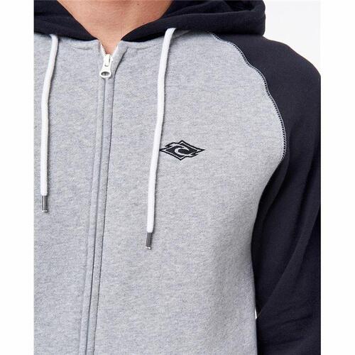 Hættetrøje til Mænd Rip Curl Lysegrå S