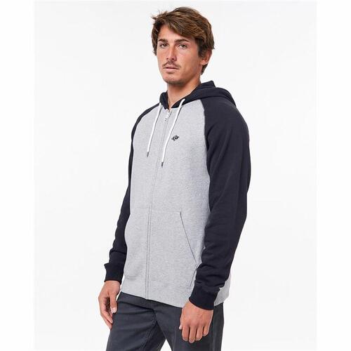 Hættetrøje til Mænd Rip Curl Lysegrå S