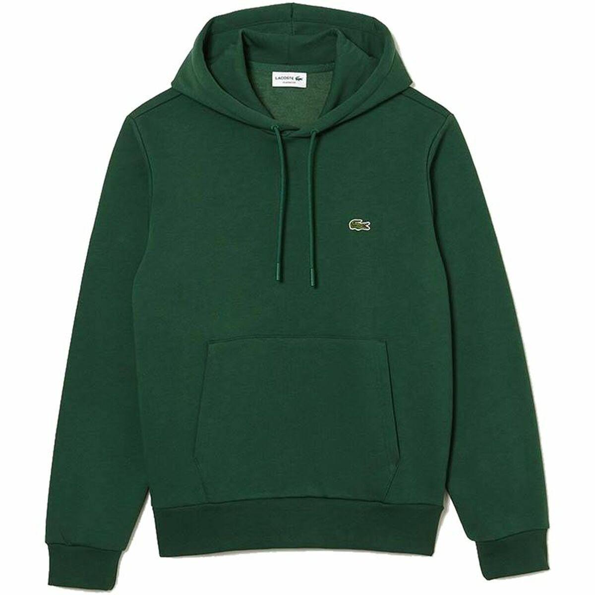 Hættetrøje til Mænd Lacoste Sweatshirt Grøn L