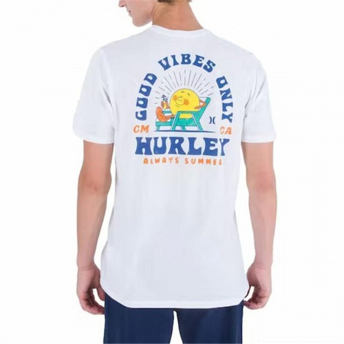 Hurley Everyday Vacation herre T-shirt, kortærmet, hvid - S