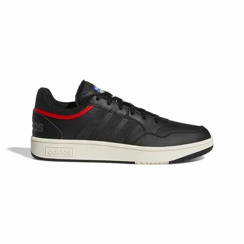 Basketballsko til voksne Adidas Hoops 3.0 Low Classic Vintage Sort 44