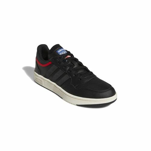 Basketballsko til voksne Adidas Hoops 3.0 Low Classic Vintage Sort 44