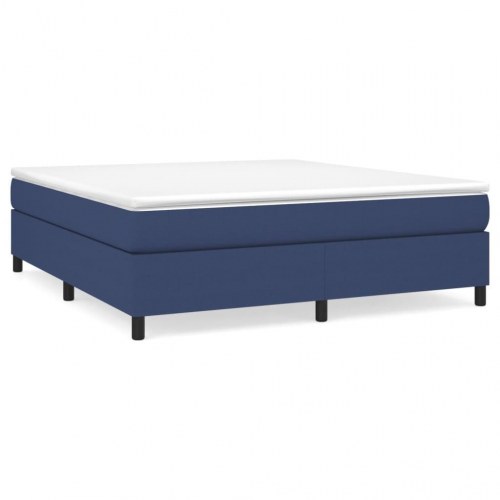 Boxspring sengeramme 160 x 200 cm - blå