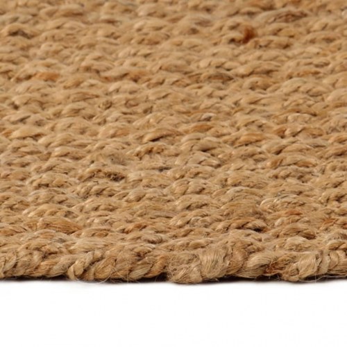 Gulvtæppe 200x300 cm rektangulært jute naturfarvet