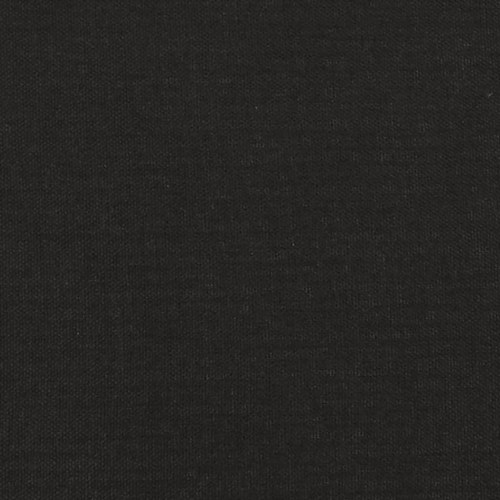 Lænestol med fodskammel stof sort