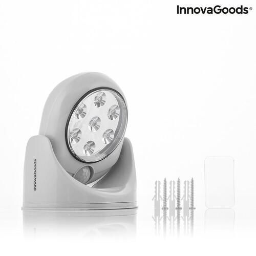 LED Lys med Bevægelsessensor Lumact 360º InnovaGoods