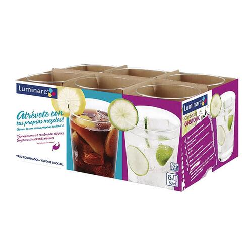 Glas Luminarc Sidra Gigante Gennemsigtig Glas 6 enheder 530 ml (Pack 6x)