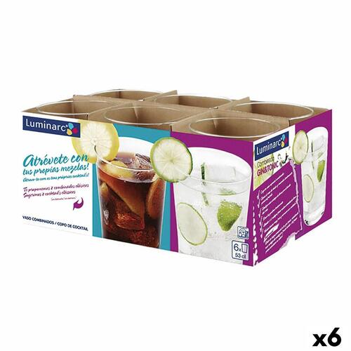 Glas Luminarc Sidra Gigante Gennemsigtig Glas 6 enheder 530 ml (Pack 6x)