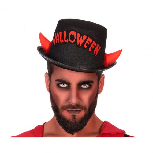 Halloween hat - Hat med horn