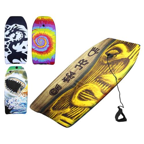 BodyBoard 92 x 50 x 5 cm Multifarvet