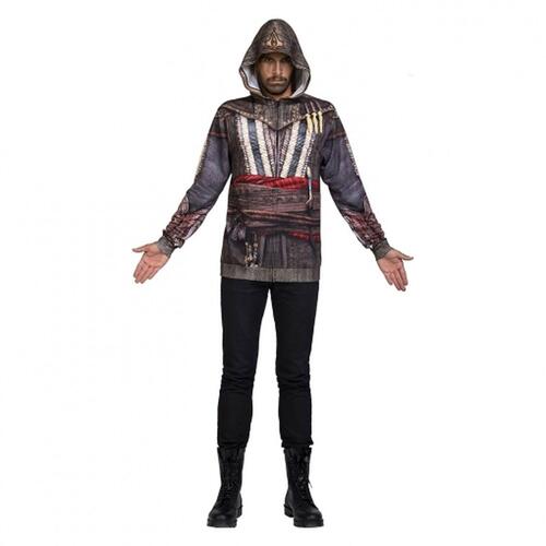 Kostume til voksne Assassin's Creed Grå M