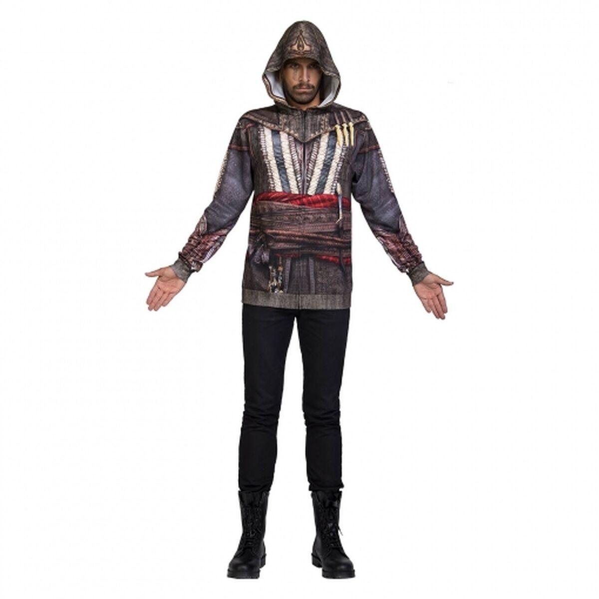 Kostume til voksne Assassin's Creed Grå S