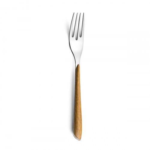 Amefa Eclat bordgaffel, to-farvet - 6 stk. metal